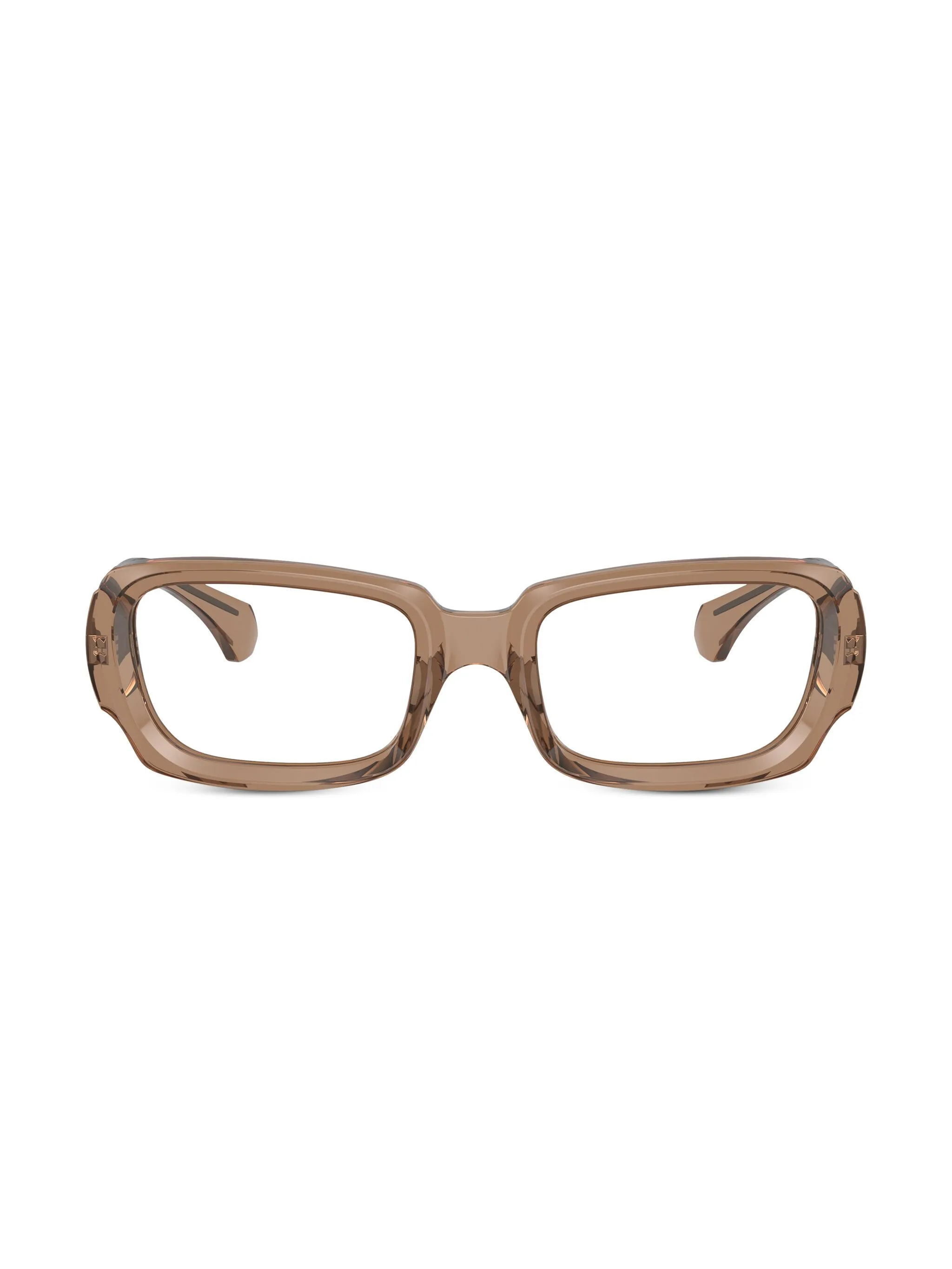 

Очки в прямоугольной оправе Alain Mikli, коричневый