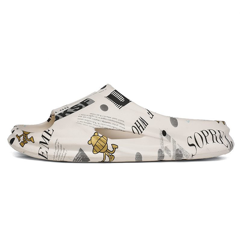 

LONGYING Тапочки-слайды мужские бежевые/черные/белые