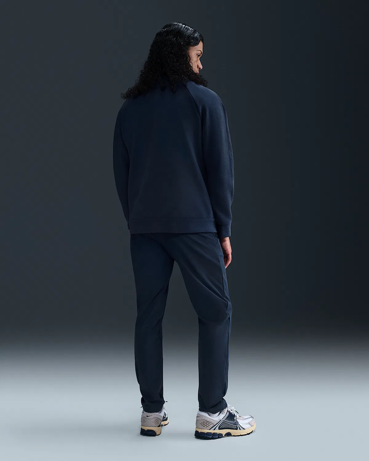 Мужские брюки-чинос Dri-FIT Slim Nike 24.7 PerfectStretch, Obsidian/Black/Dark Obsidian — фото 4