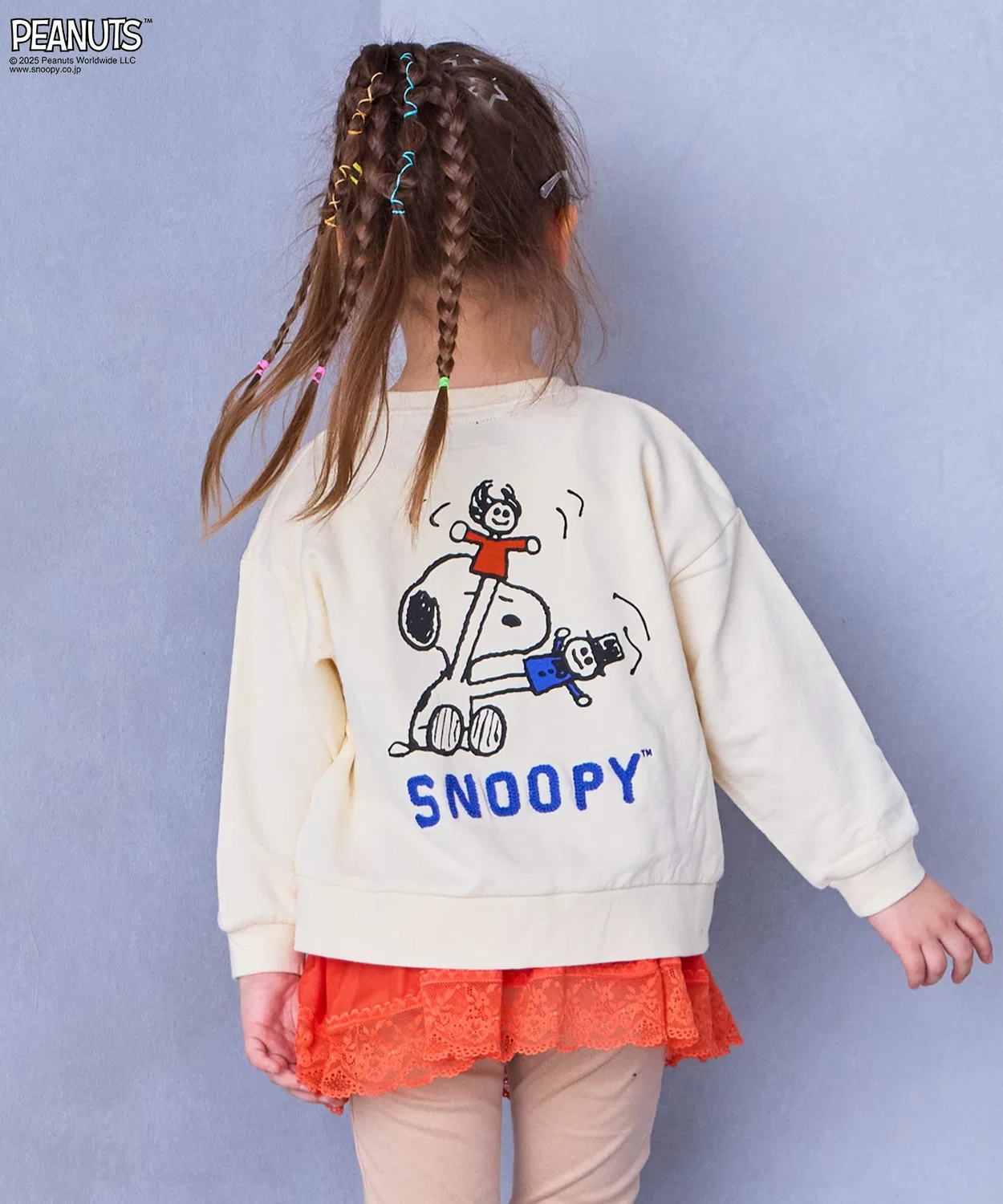 Свитшот Snoopy PEANUTS офф-вайт