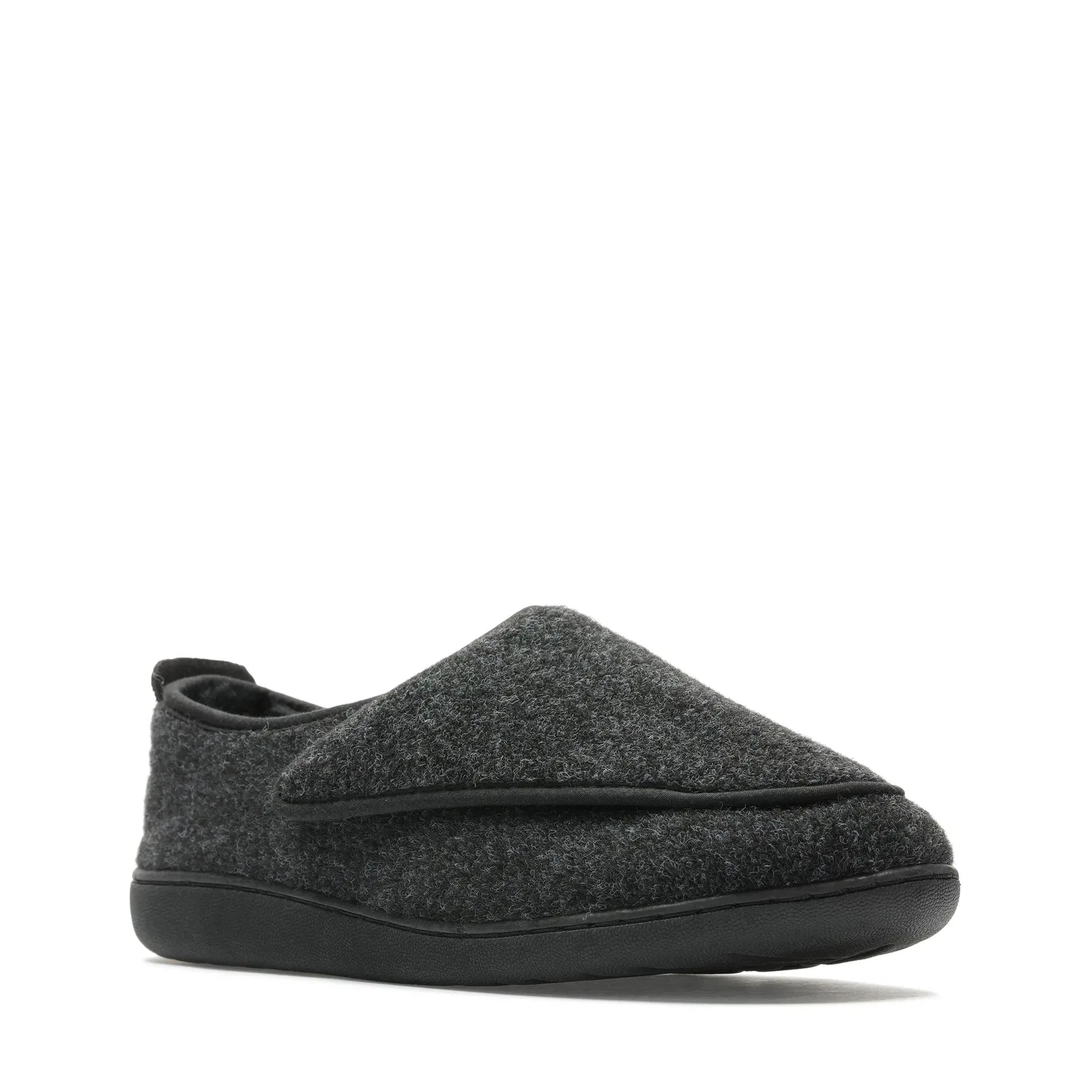 Тапочки King Riptape с riptape-застежкой Clarks, серый — фото 2