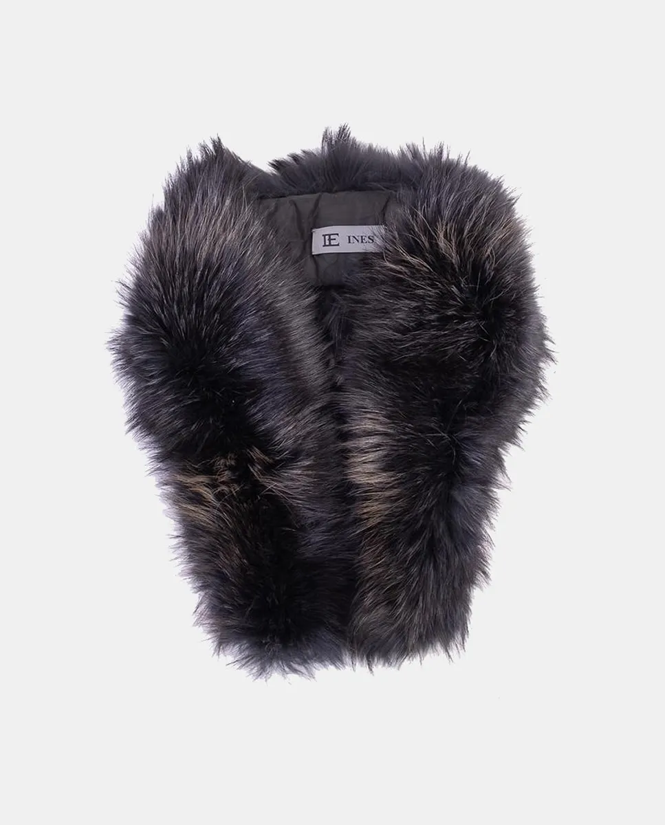 

Воротник смокингового енота IN.ES, темно-серый