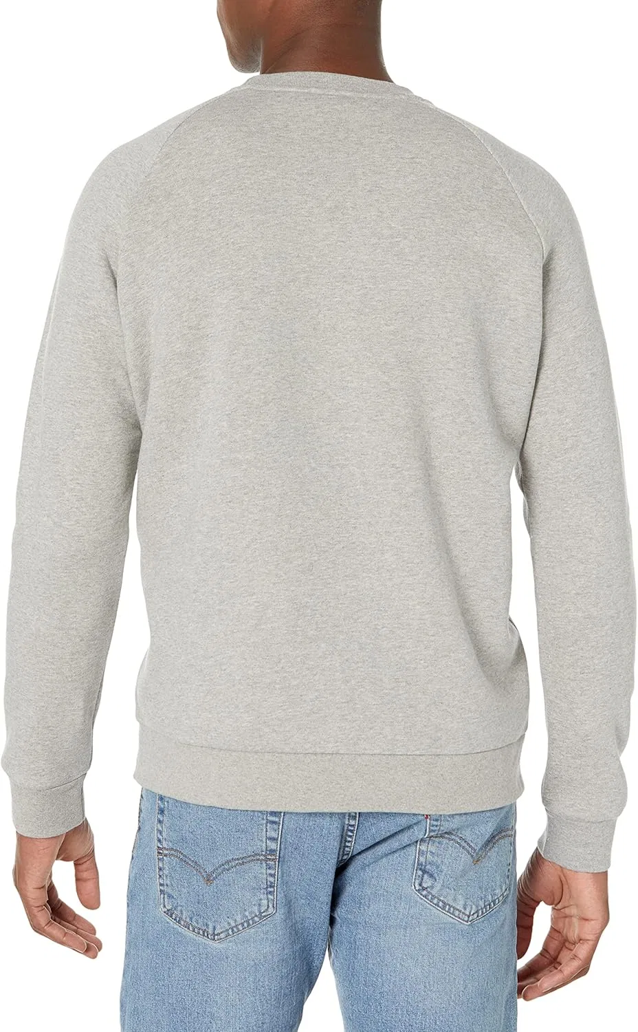 Толстовка Adidas Originals мужская Trefoil Warm-Up Crew, серый — фото 2