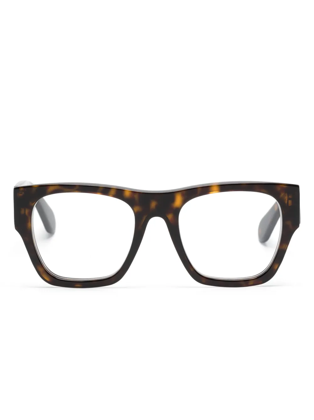 

Очки в квадратной оправе Chloé Eyewear, коричневый