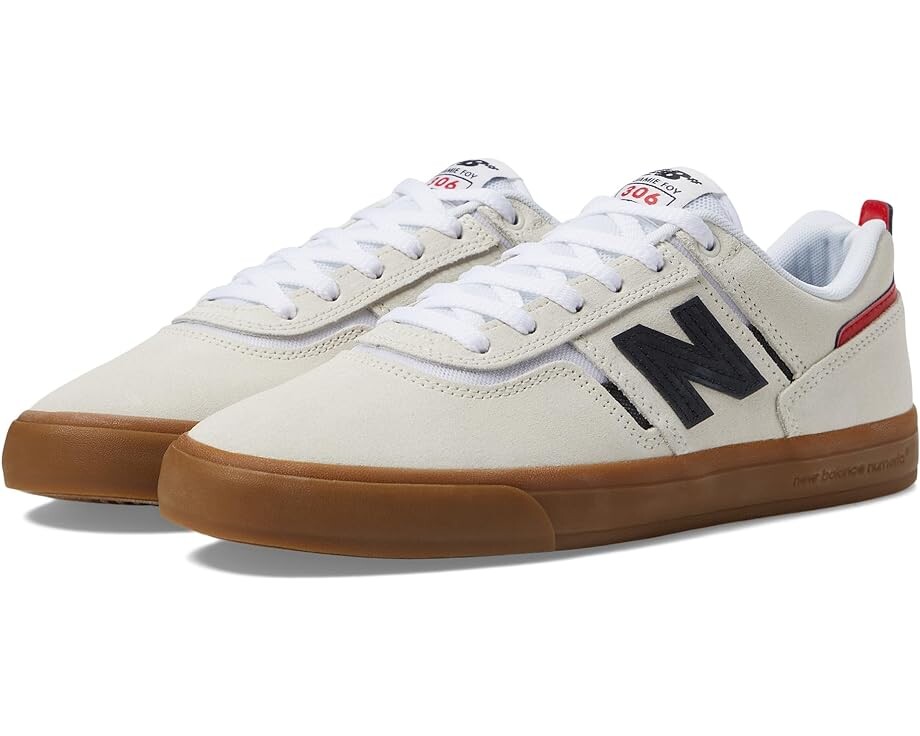 Кроссовки New Balance Numeric 306 - Jamie Foy, цвет Sea Salt/White