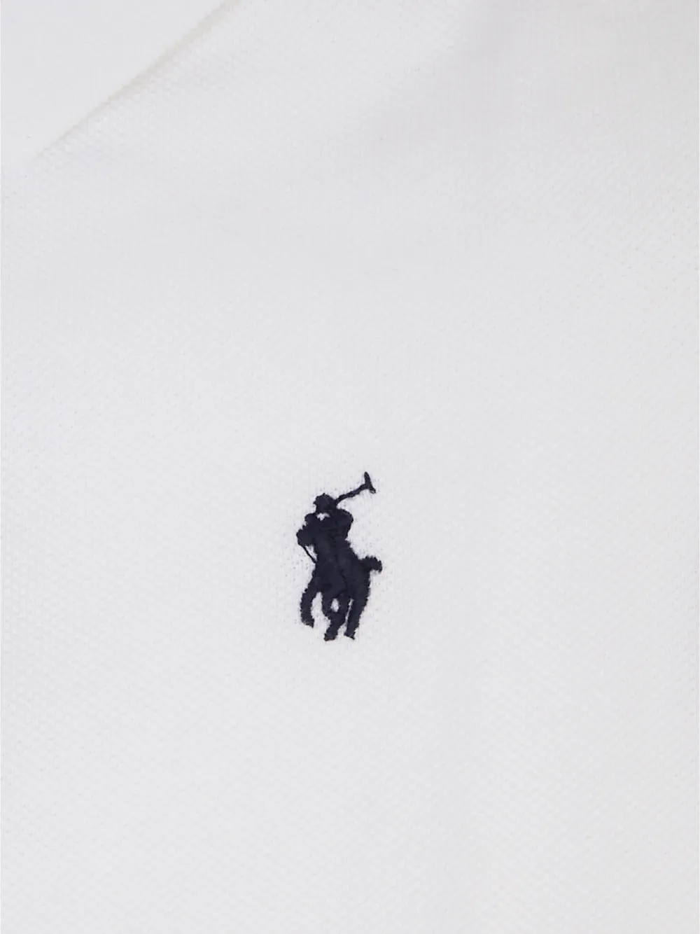 Рубашка поло с вышитым логотипом POLO RALPH LAUREN KIDS, белый — фото 3