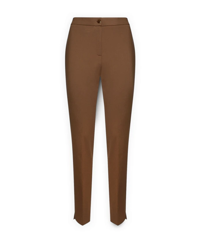 

Узкие брюки из миланского трикотажа Elena Mirã², коричневый