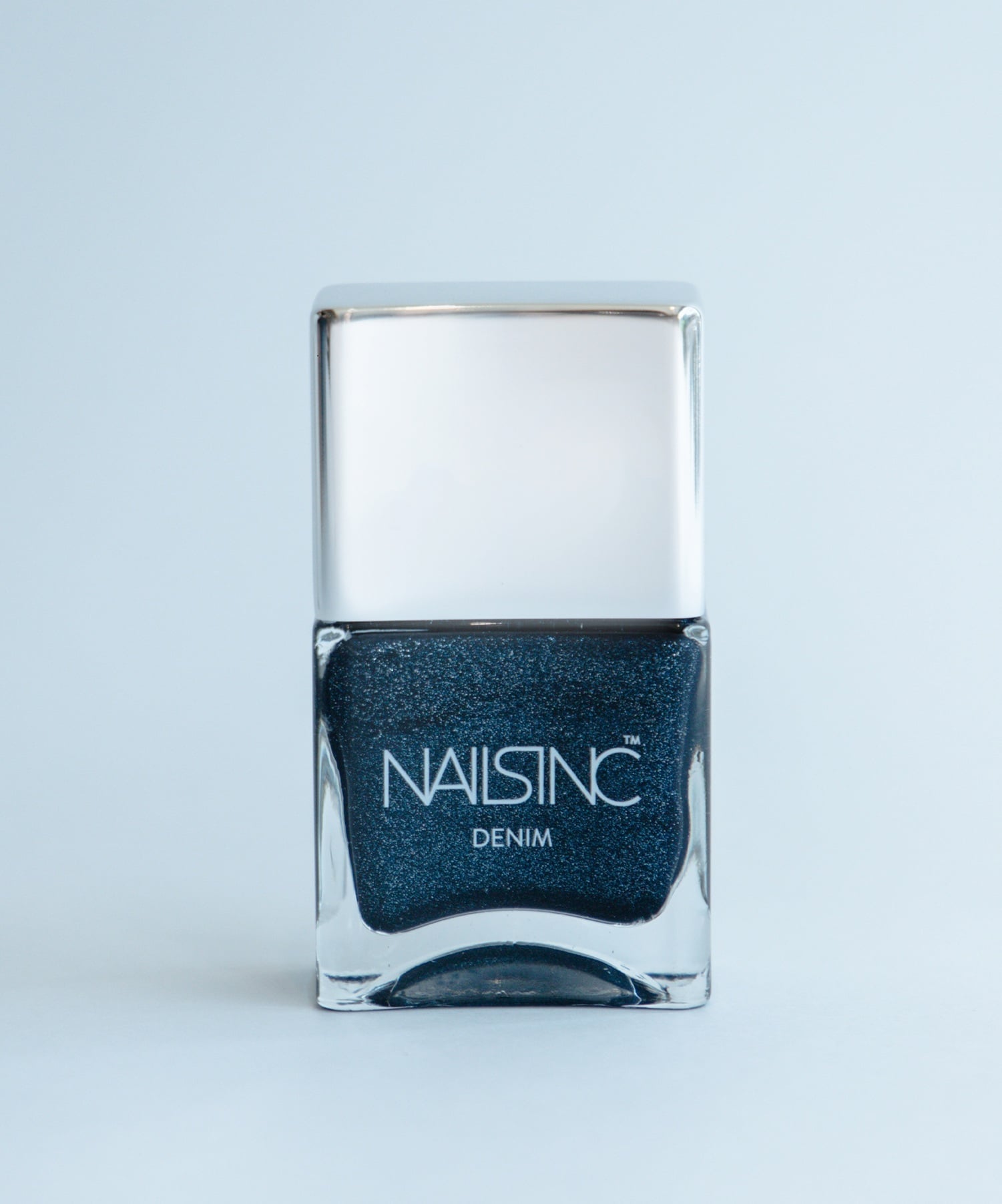 Лак для ногтей Джинсы My Type of Denim Nails Inc, Indigo Blue — фото 4