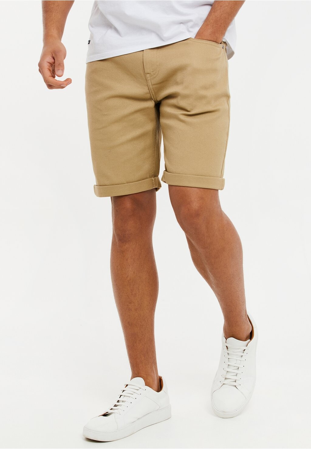 

Джинсовые шорты SANKY Threadbare, цвет stone