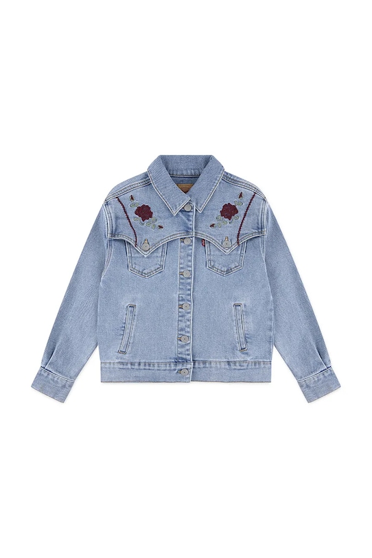 

Детская джинсовая куртка оверсайз OVERSIZED WESTERN TRUCKER Levi'S, синий
