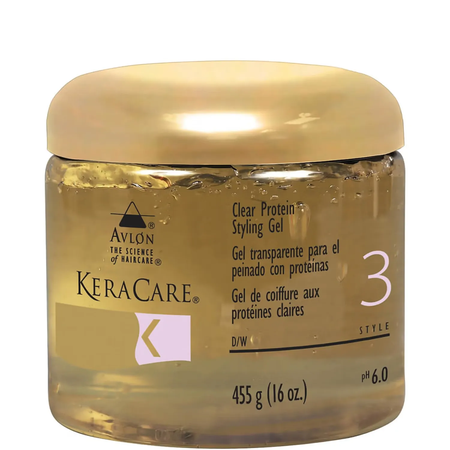 

Протеиновый гель для укладки (прозрачный) (450 г/16 унций) Keracare