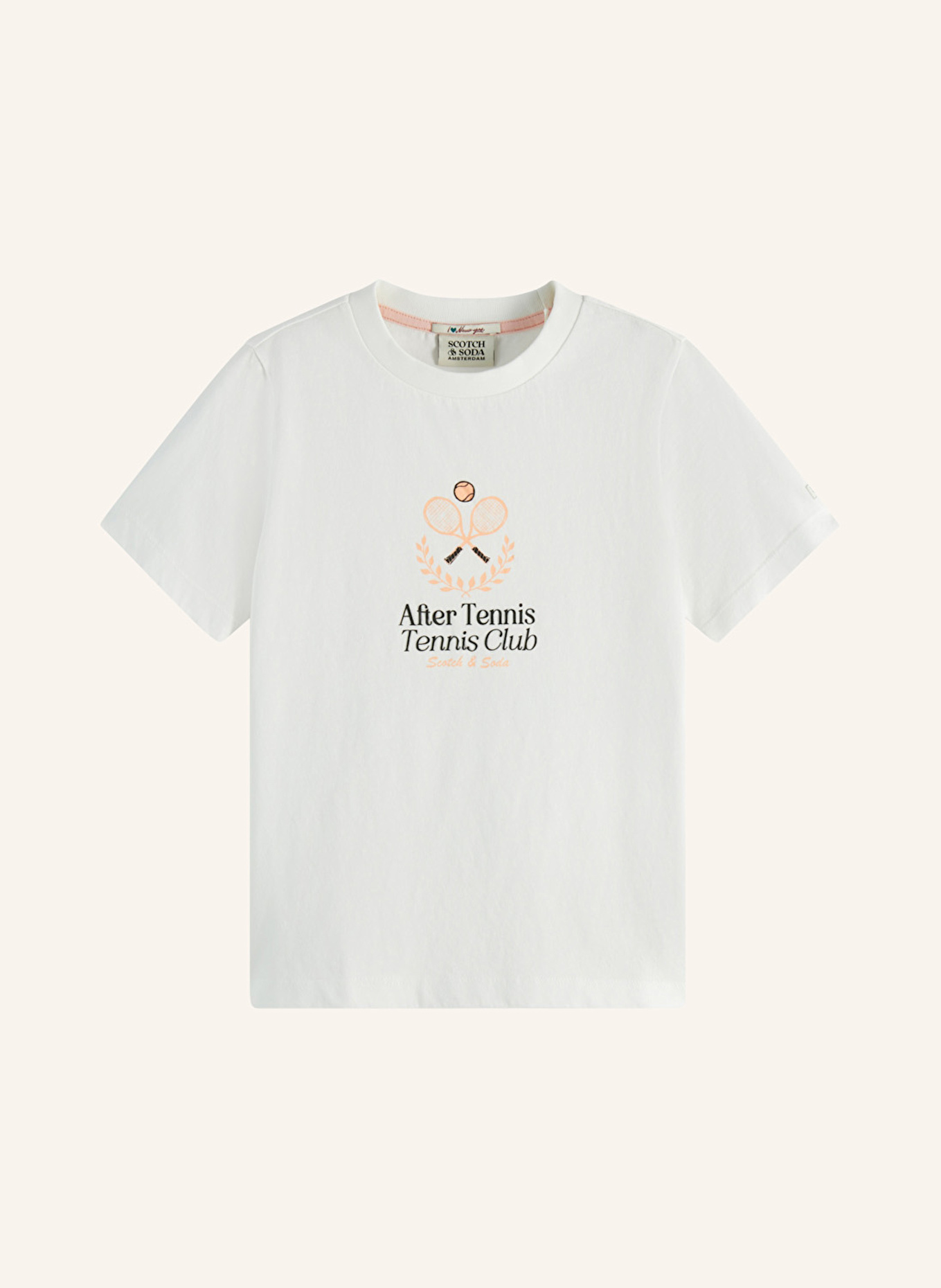 

Футболка Scotch & Soda, белый