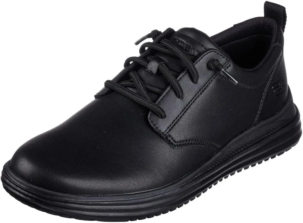 Ботинки Skechers Herren Bewährt Stiefel, Black Leather