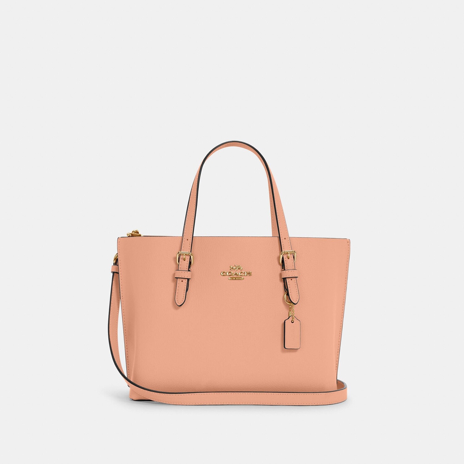 

Сумка-тоут Coach Outlet Mollie 25, цвет Gold/Faded Blush