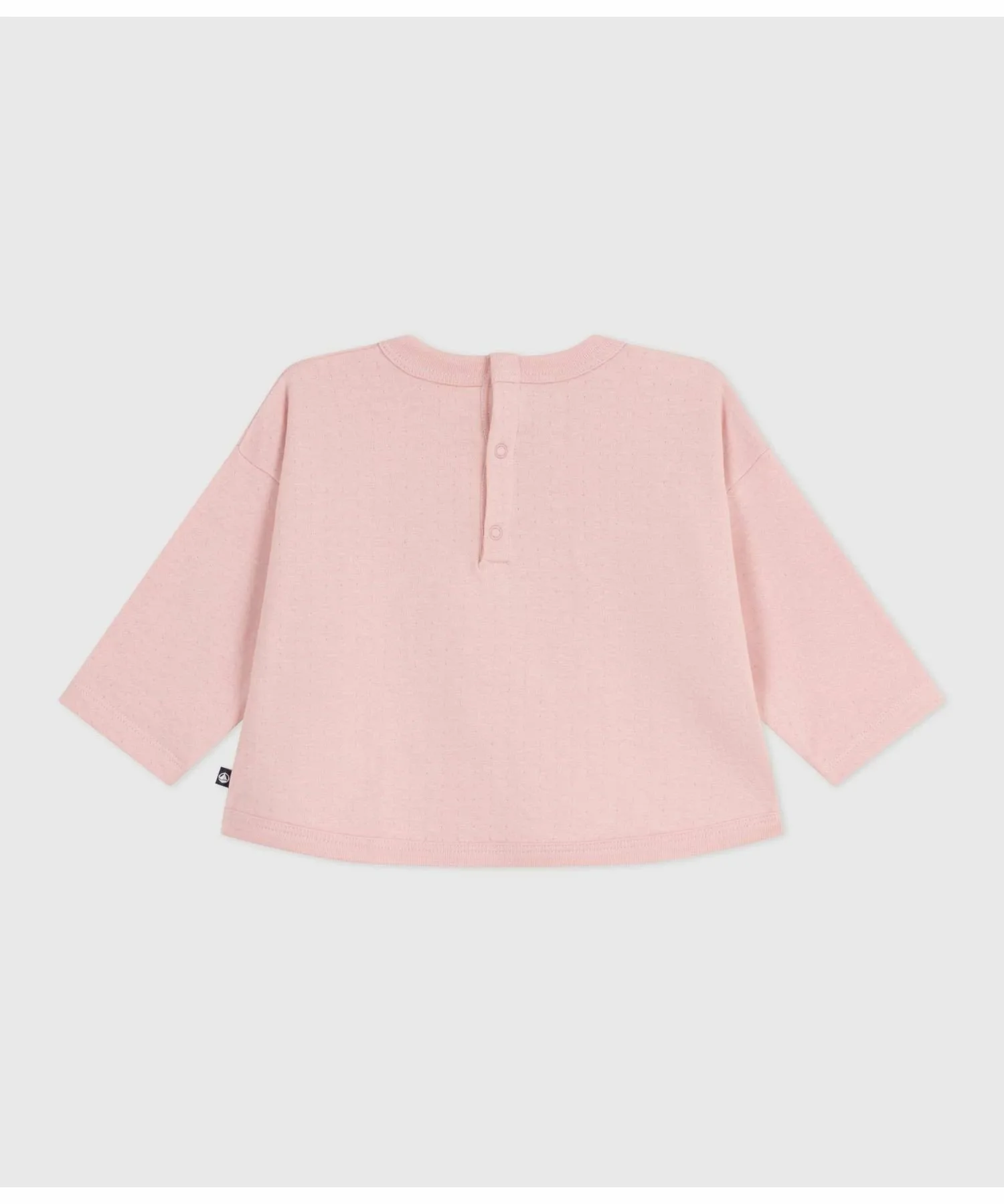 Футболка с длинными рукавами PETIT BATEAU, Light Pink — фото 4