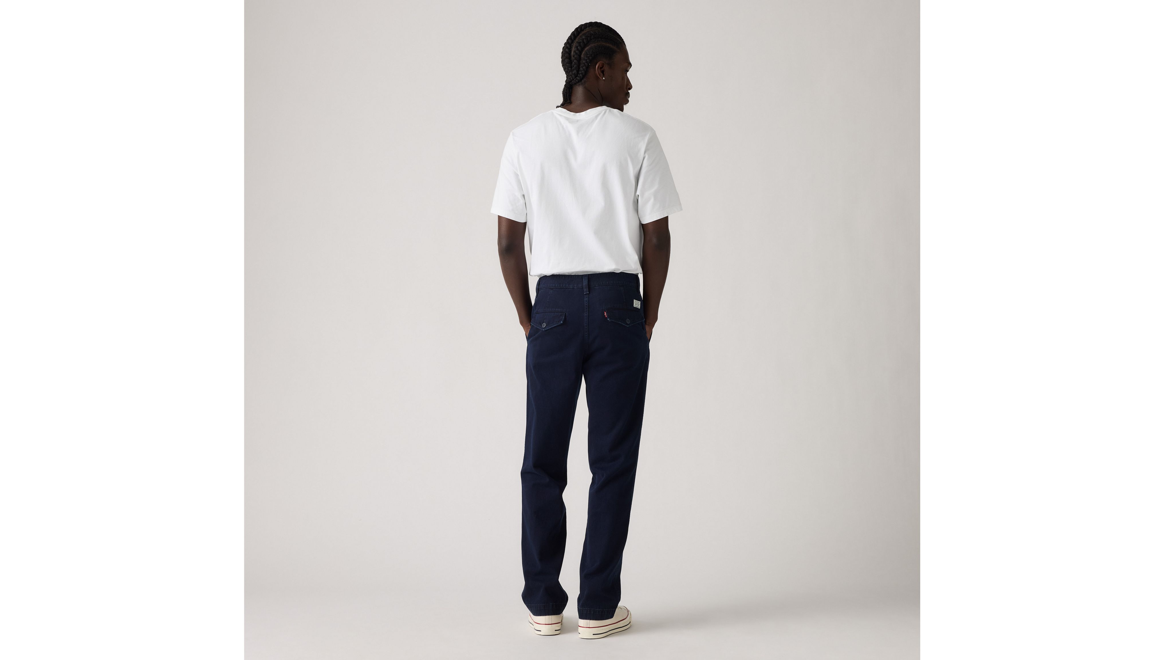 Мужские брюки Xx Chino Authentic свободного кроя Levi's, That's Deep - Dark Wash — фото 3