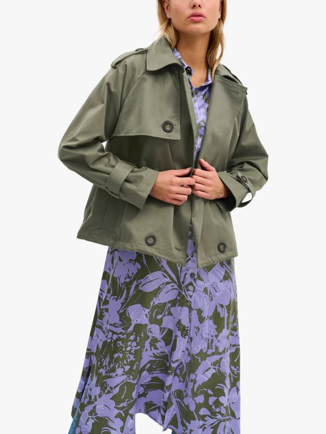 

Тренч- куртка mira MY ESSENTIAL WARDROBE, цвет Dusty Olive