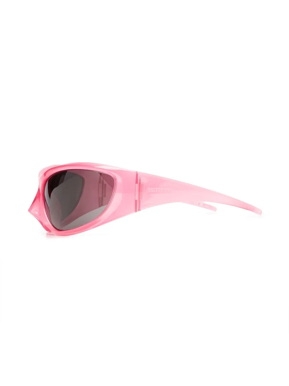 Солнцезащитные очки Skin XXL в оправе 'кошачий глаз' Balenciaga Eyewear, розовый — фото 2