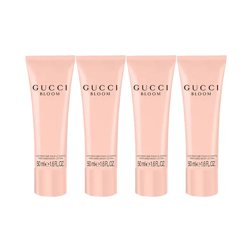 GUCCI Увлажняющий ароматный лосьон для тела Bloom Perfume, 50 мл, 50ml*4