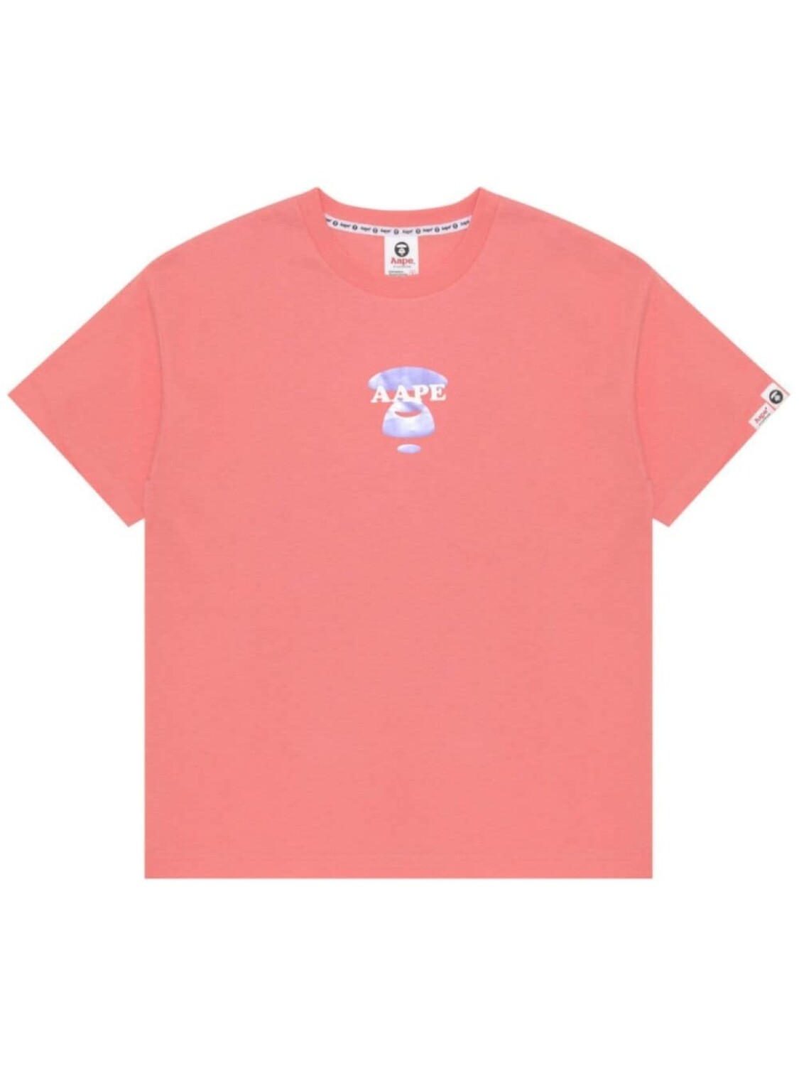 

A Bathing Ape футболка с логотипом, розовый