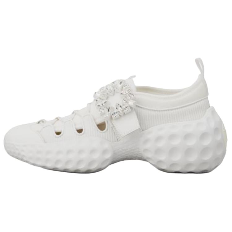 Женские кроссовки Viv' Run Light Trekky Roger Vivier белые