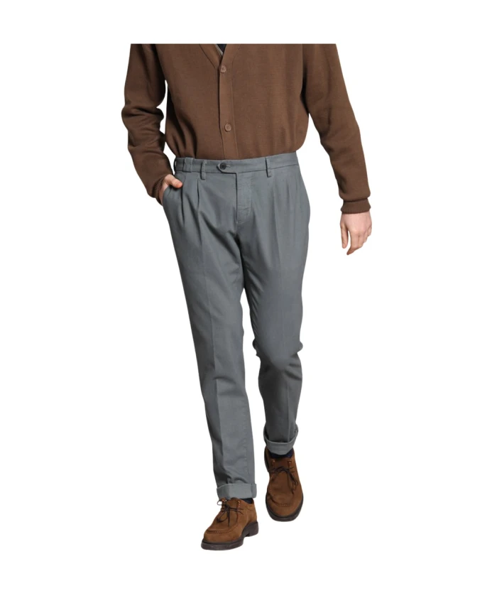 

Мужские брюки-чинос из хлопка и шерсти. Mason'S, синий