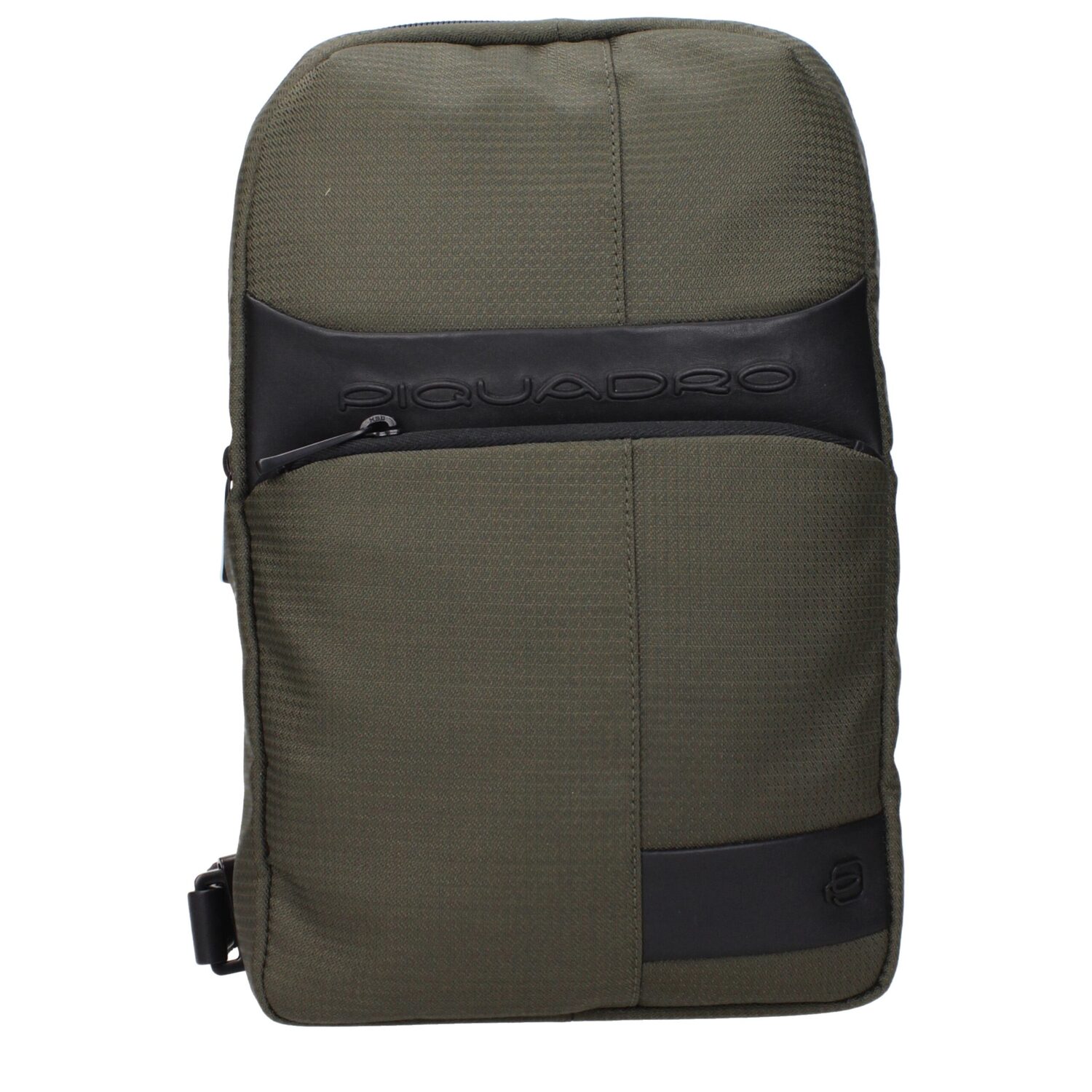 

Сумки через плечо из зеленой ткани Piquadro, зеленый