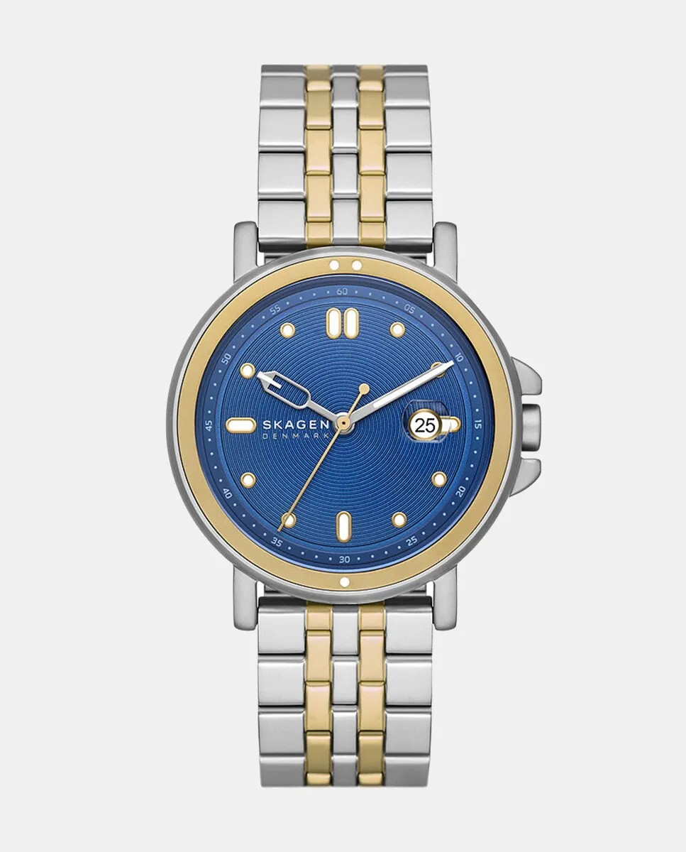 

SKW6921 двухцветные мужские часы из стали Skagen, мультиколор