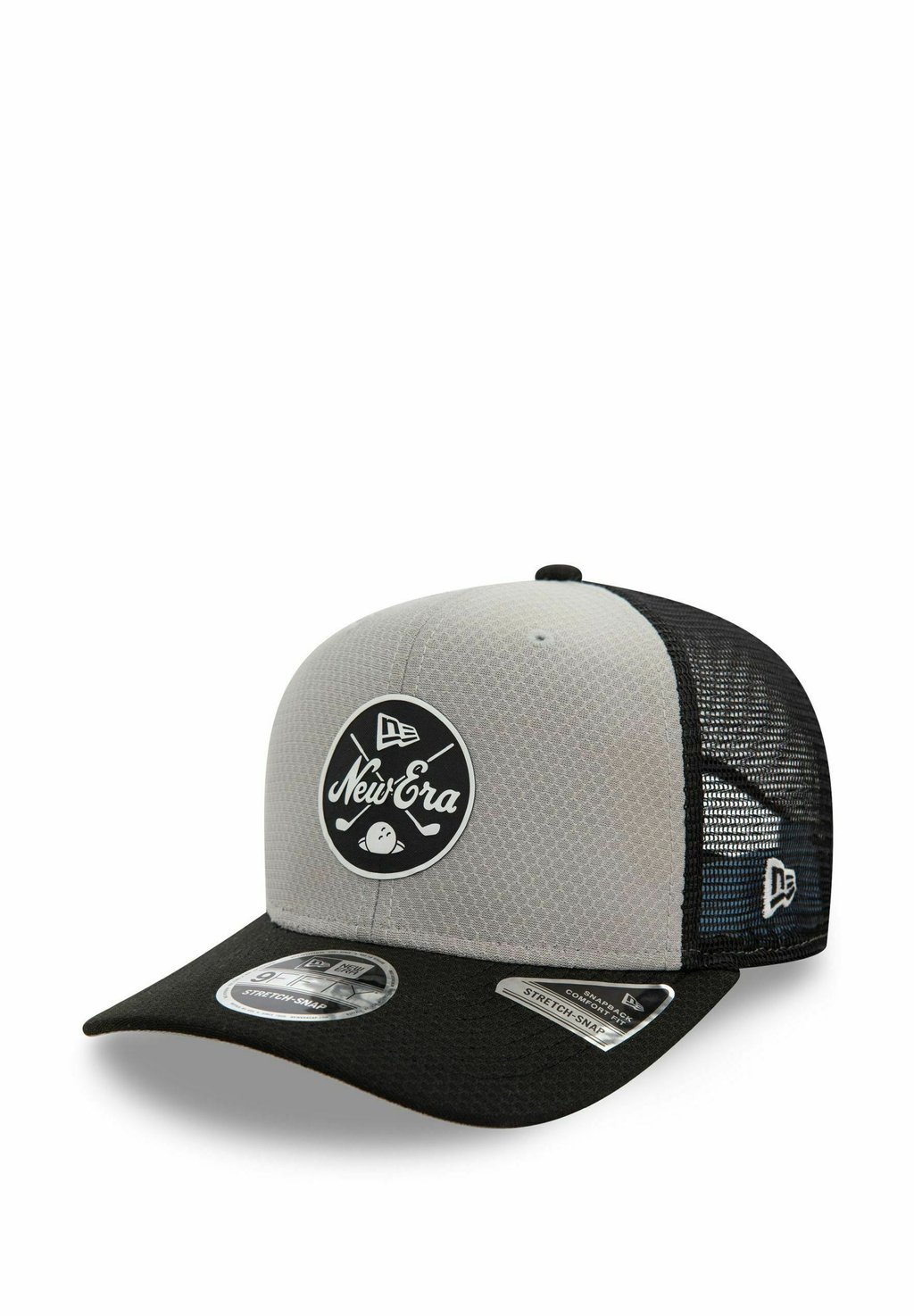 

Бейсболка FIFTY STRETCH HEX TECH New Era, серый