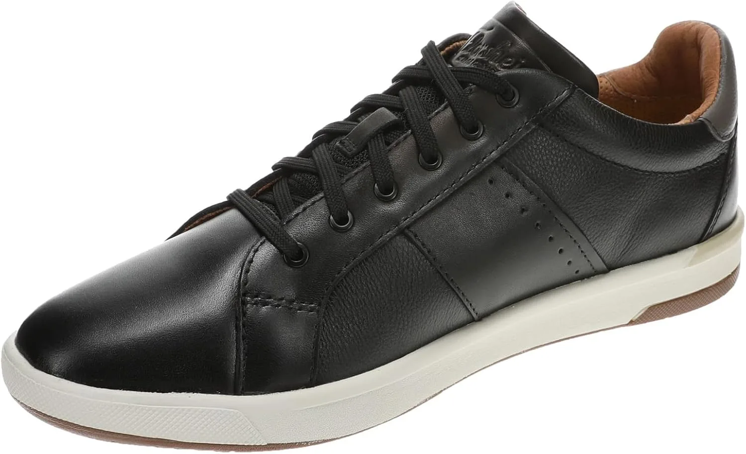 Мужские кроссовки Florsheim с перекрещенными шнурками до носка, черные — фото 4