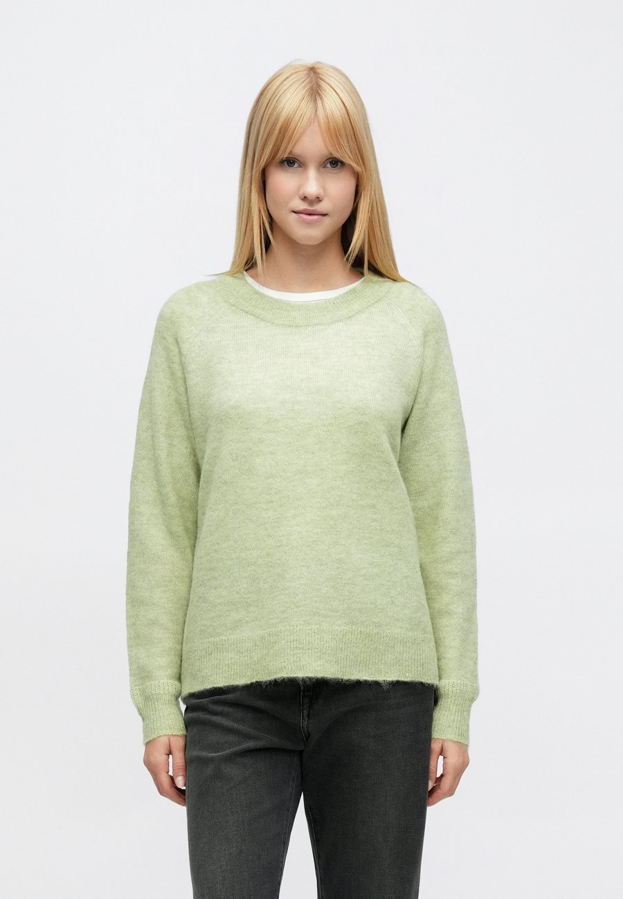 

Джемпер Selected Femme SLFLULU O NECK, Lint Melange/Green