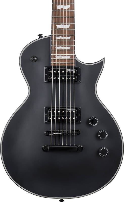 

Электрогитара ESP Ltd. EC-257 BLKS Black Satin Electric 7-String Guitar