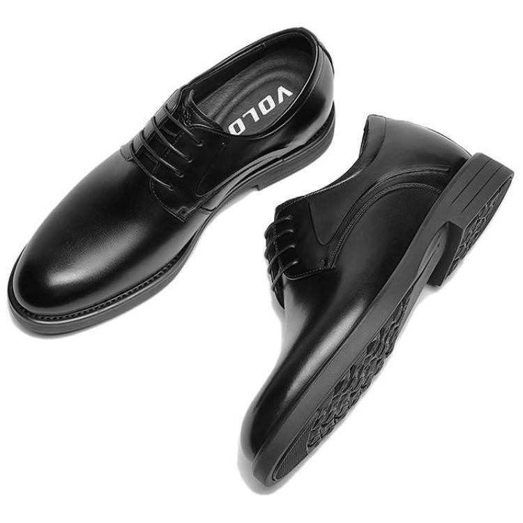 VOLO Мужские классические туфли черные низкие, цвет Black 370233141N — фото 3