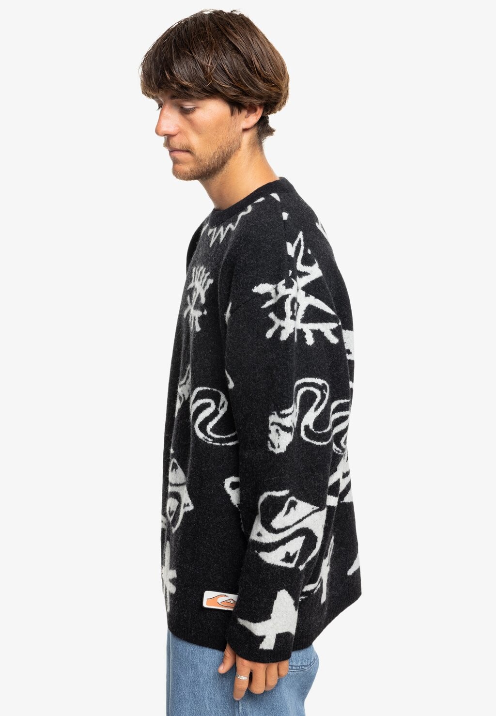 

Толстовка с капюшоном KEEP IT LOOSE Quiksilver, черный