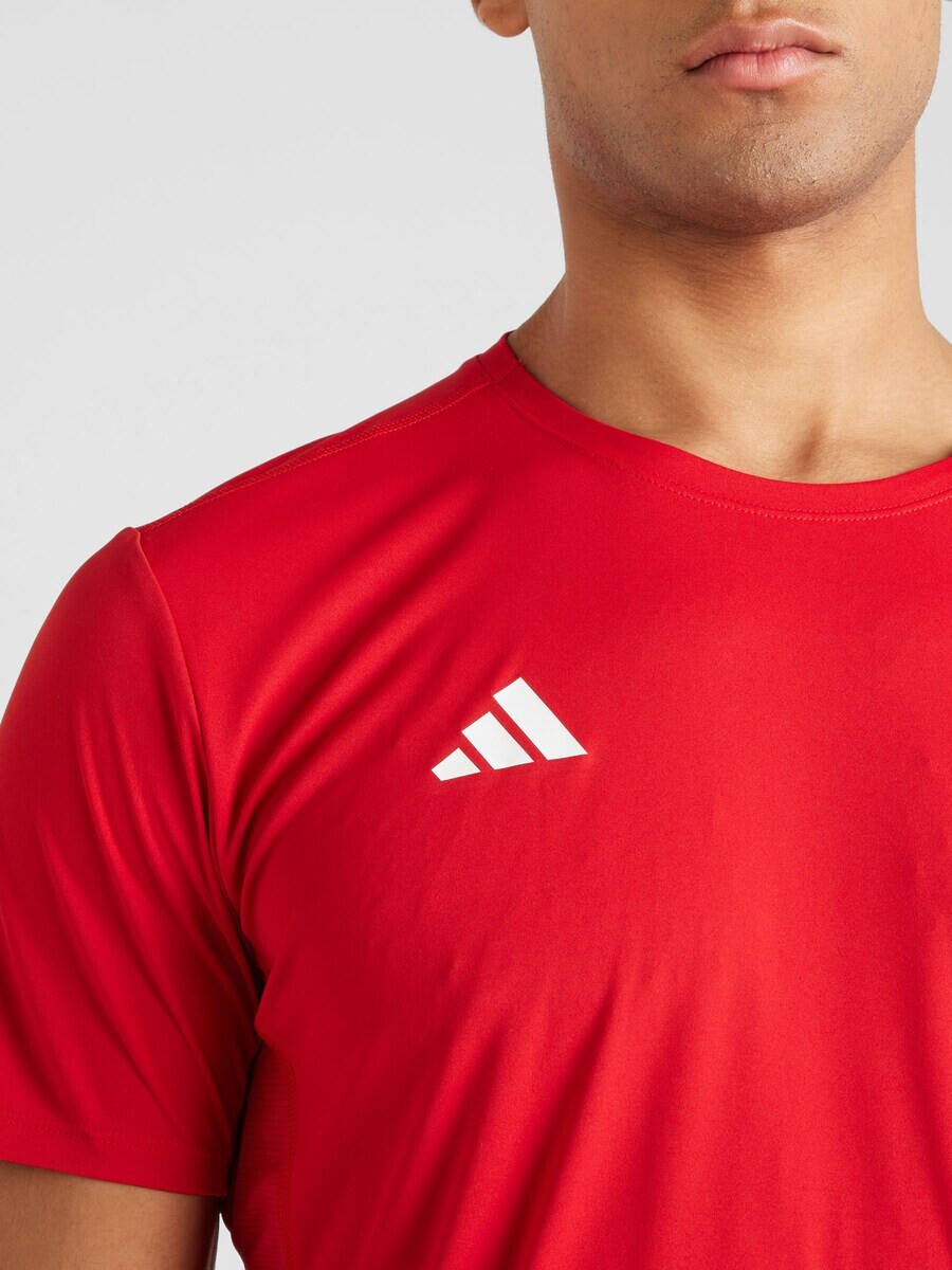 Спортивная футболка Adidas ADIZERO ESSENTIALS, красный — фото 3
