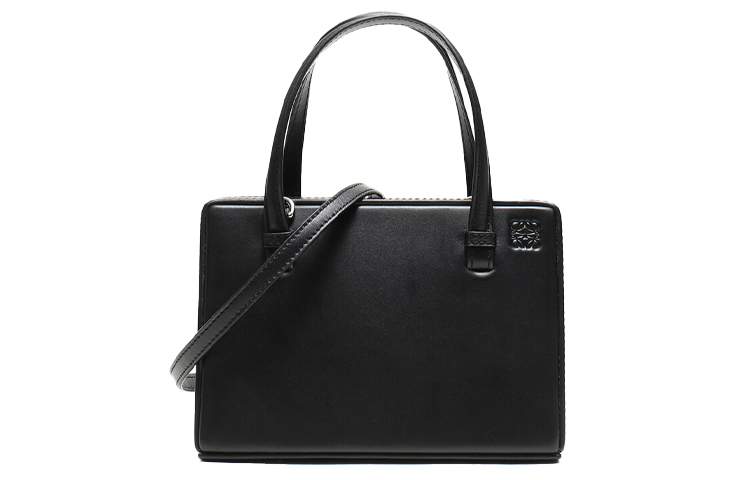 

Кожаная плечевая сумка через плечо, маленькая женская сумка черный LOEWE