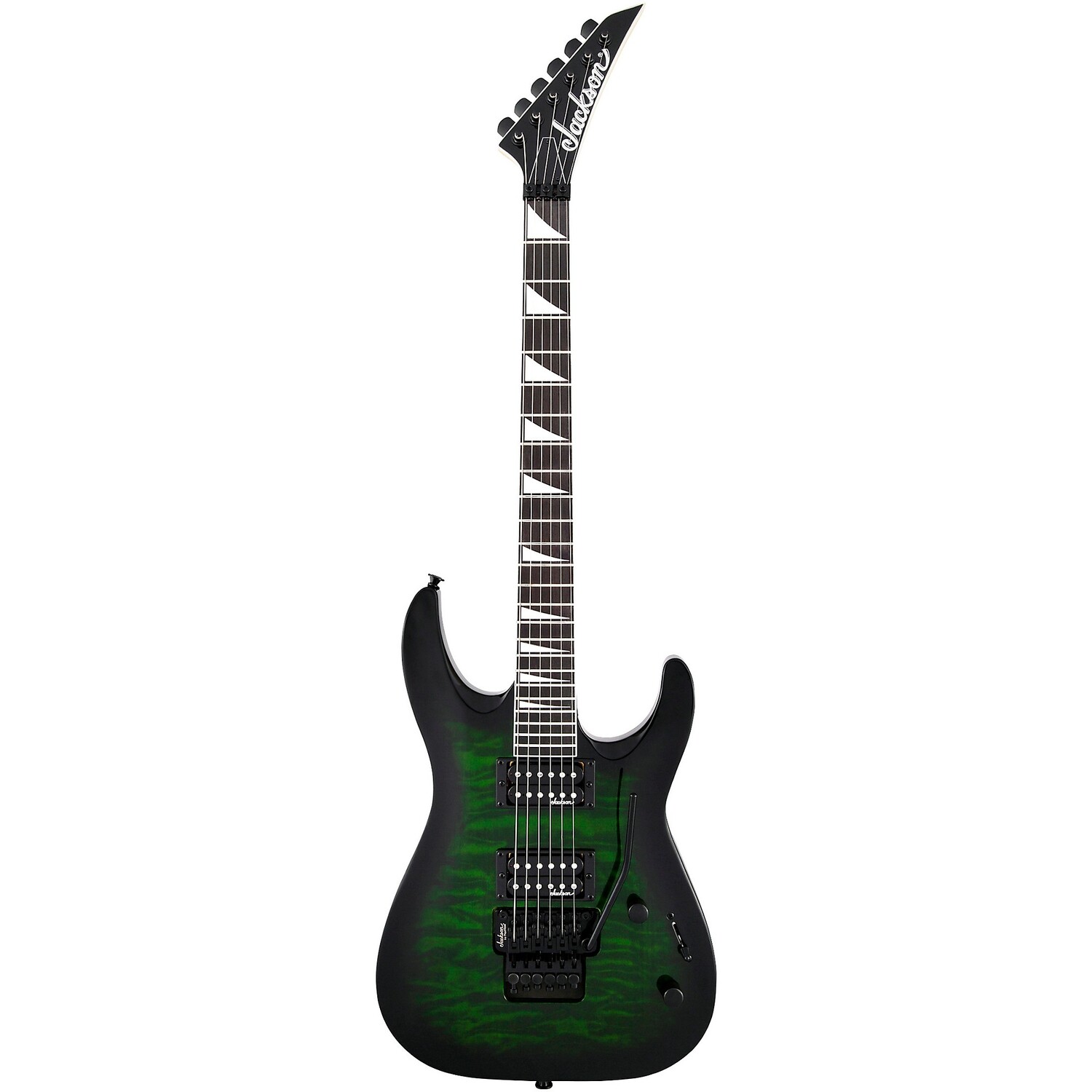 

Электрогитара Jackson Dinky JS32Q DKA Arch Top Transparent Green Burst