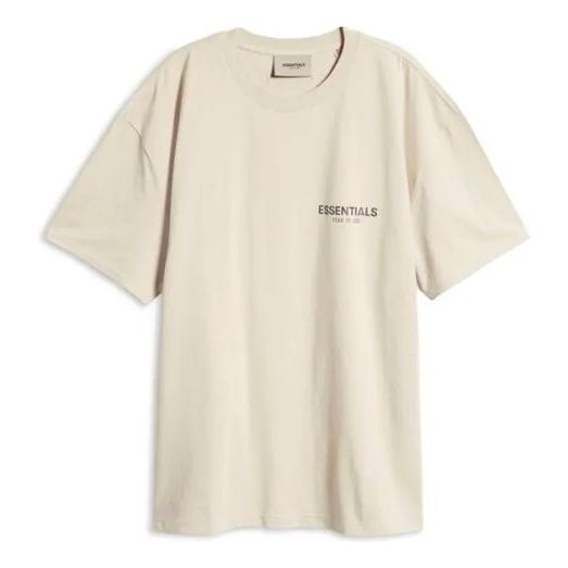 

Футболка Fear of God Essentials SS21 T-shirt Stone Oat, бежевый