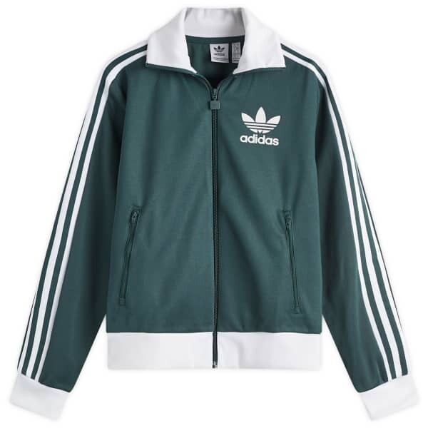 

Beckenbauer трек топ Adidas, зеленый