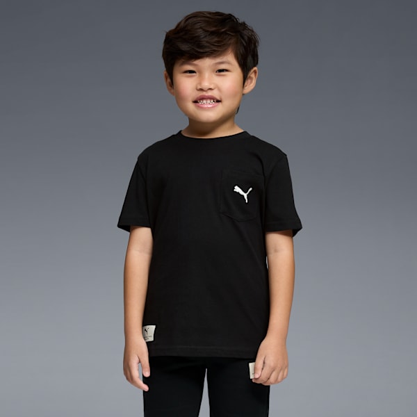 

Футболка с карманом для больших детей Class Pack Puma, черный