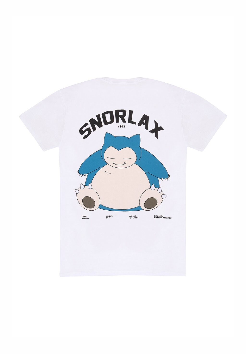 

Футболка с принтом POKÉMON SNORLAX Pokemon, белый