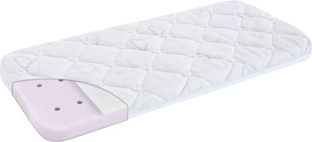 Детский матрас Traumeland Brise Light Mattress, подходящий для колясок Joolz Geo 3, высота 4 см, 1 шт, белый