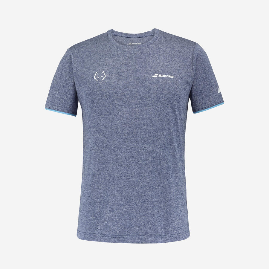 

Футболка для паделя Babolat с коротким рукавом, мужская, с изображением Хуана Леброна