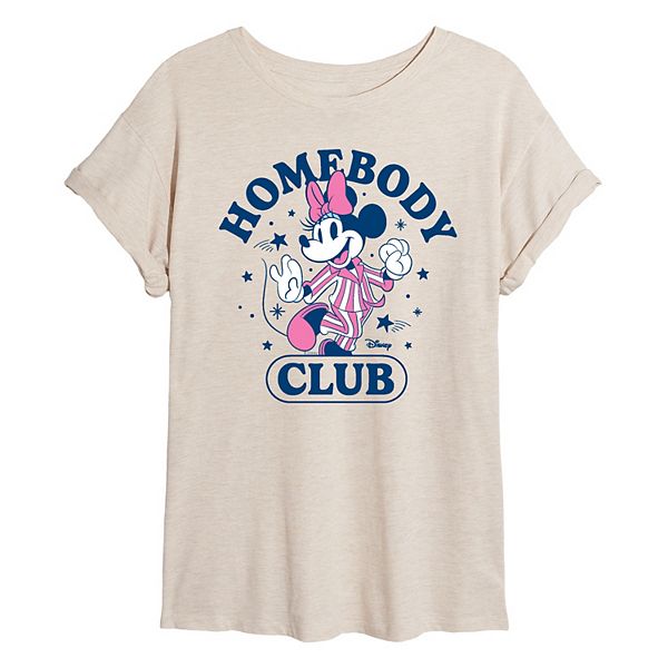 

Футболка Minnie Mouse Homebody Club oversized для подростков Disney, Beige