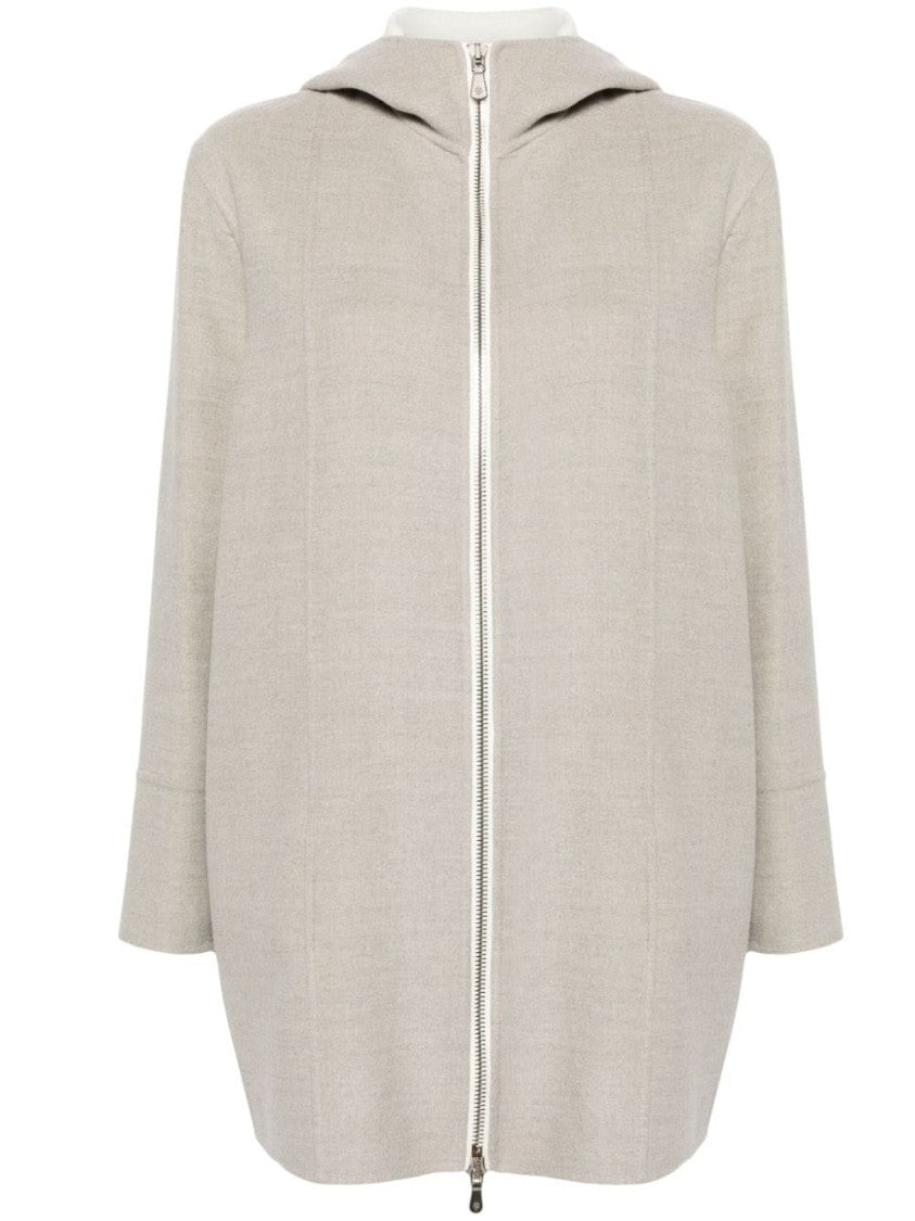 

Куртка с капюшоном на молнии с силуэтом Eleventy, зеленый