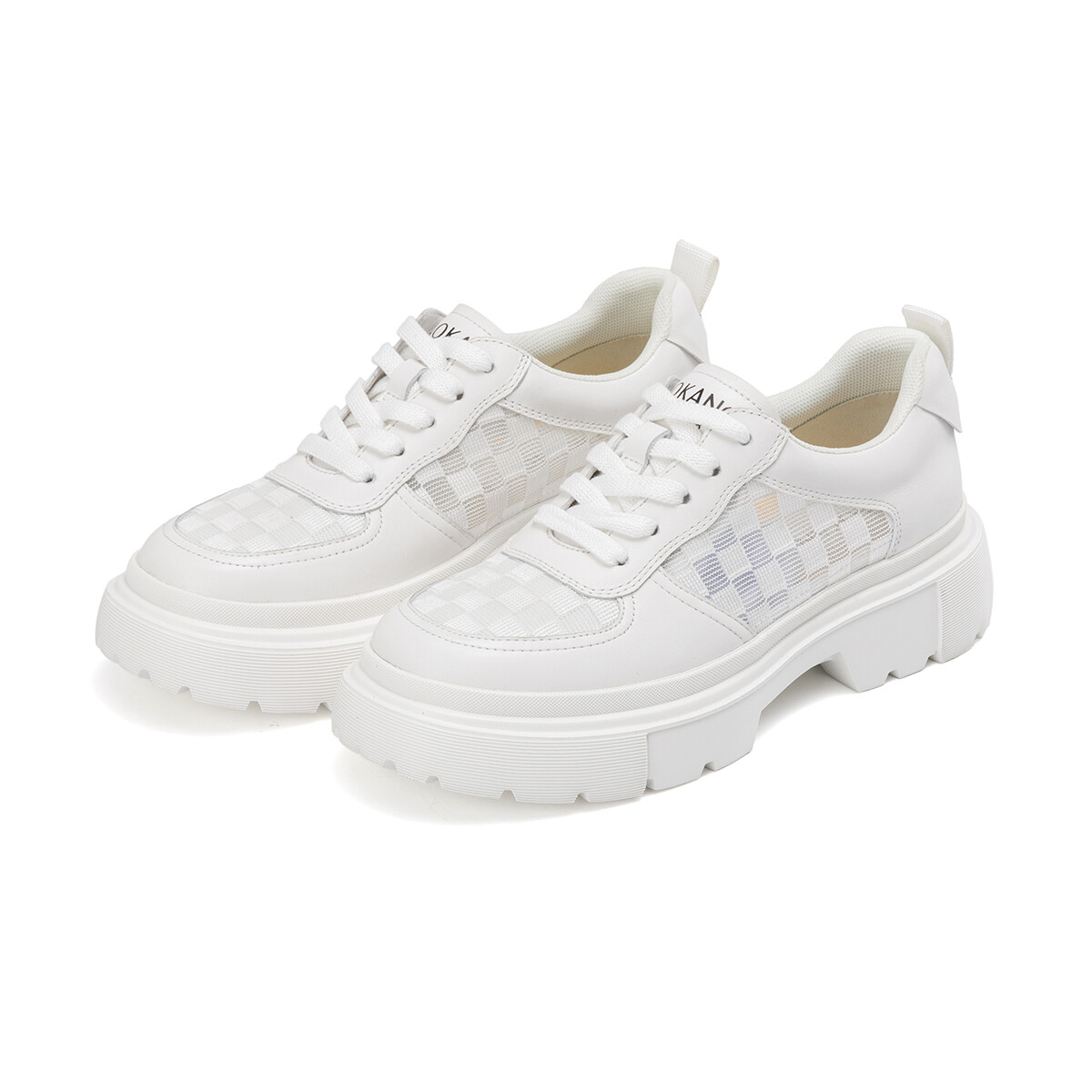 

Туфли женские повседневные Women's Casual Shoes Women's White Aokang