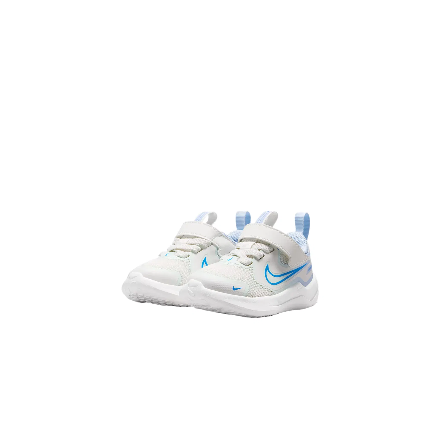 Кроссовки Cosmic Runner Mesh Support Rebound Low top для малышей Nike, Sail White/Hydrogen Blue/Slight Green/Crystal Blue — фото 3