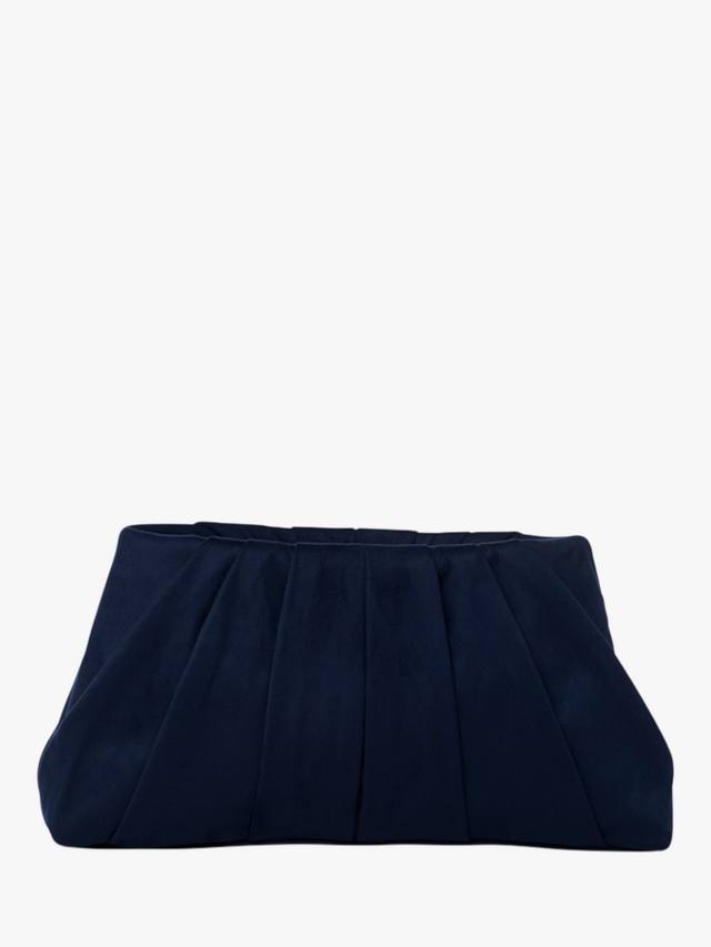 

Пустынный мягкий плиссированный клатч Paradox London, Navy