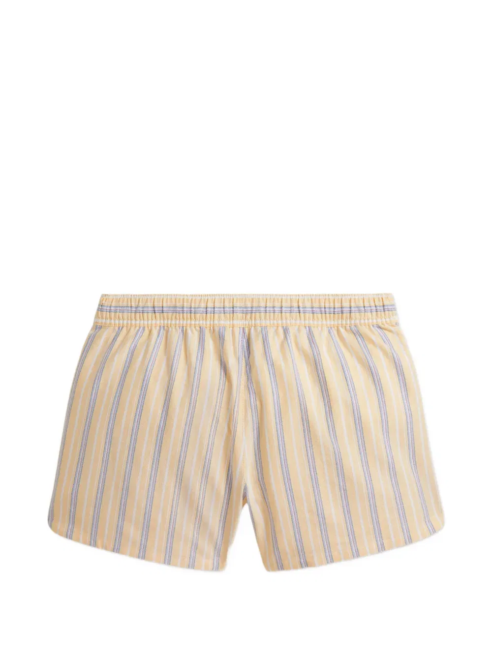 Полосатые шорты на завязках Polo Ralph Lauren Kids, желтый — фото 2