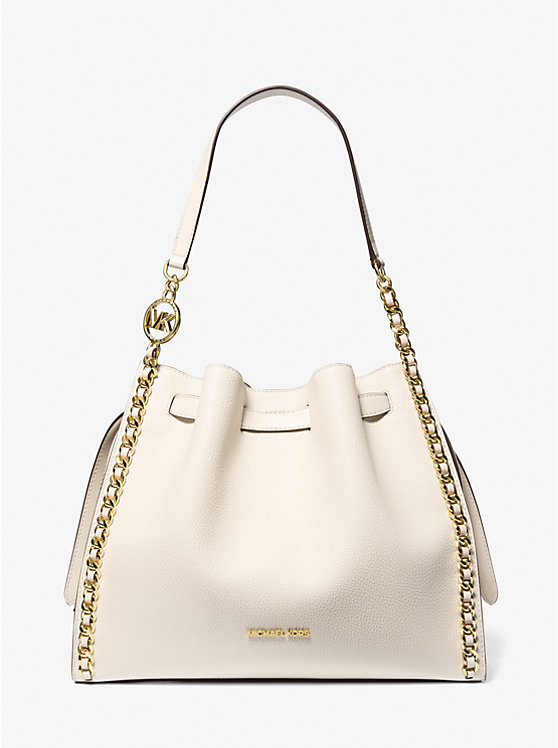 

Большая сумка через плечо Mina с цепочкой Michael Kors, бежевый